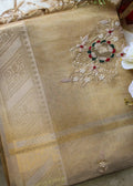 Golden Tissue Zari Saree
